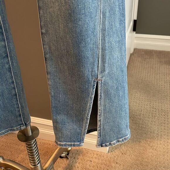 Pistola Light Blue Flare Denim Pants - Picture 9 of 14